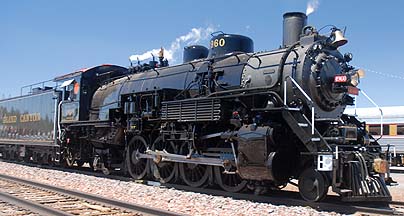 Grand Canyon Railway Steam Locomotive, May 8, 2010